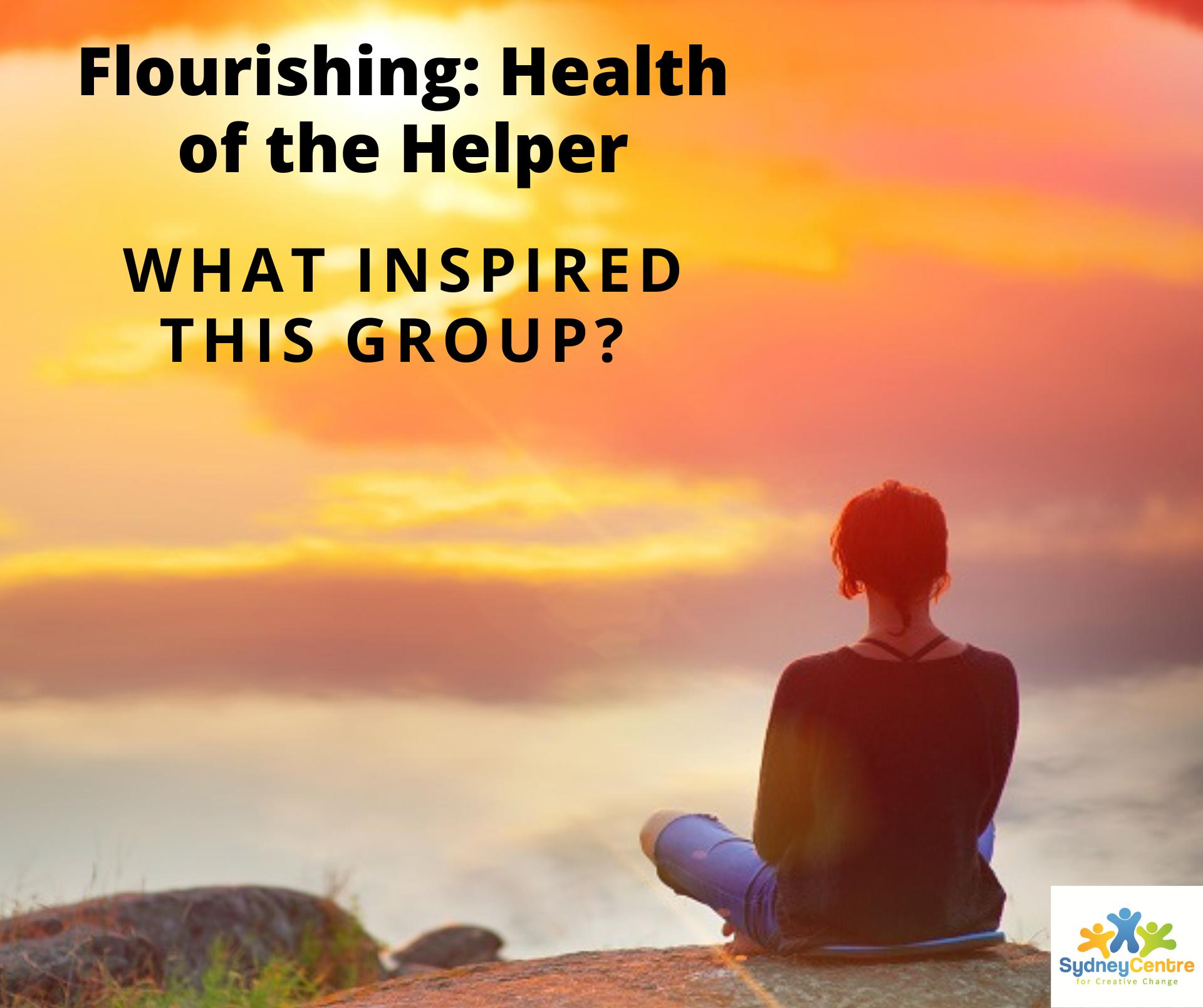 Flourishing: Health of the Helper